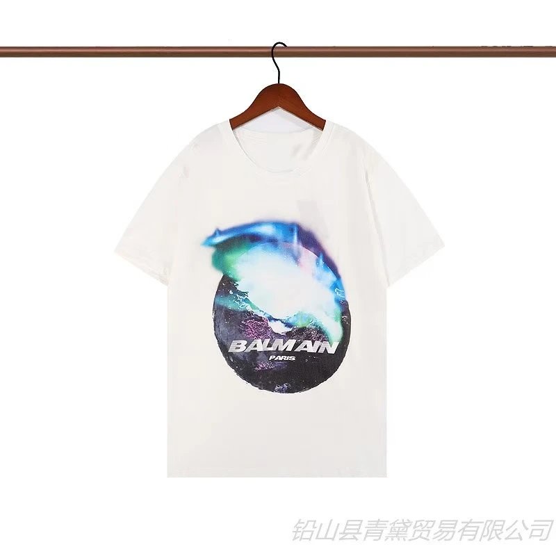 Balmain T-Shirts Logo Print — 40