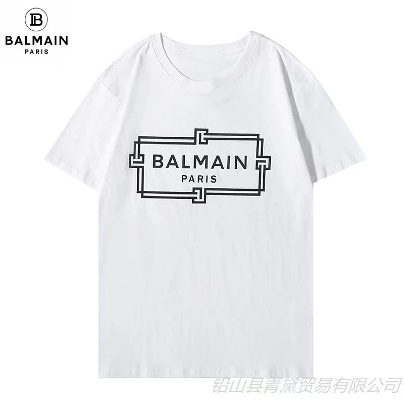 Balmain T-Shirts Logo Print — 32