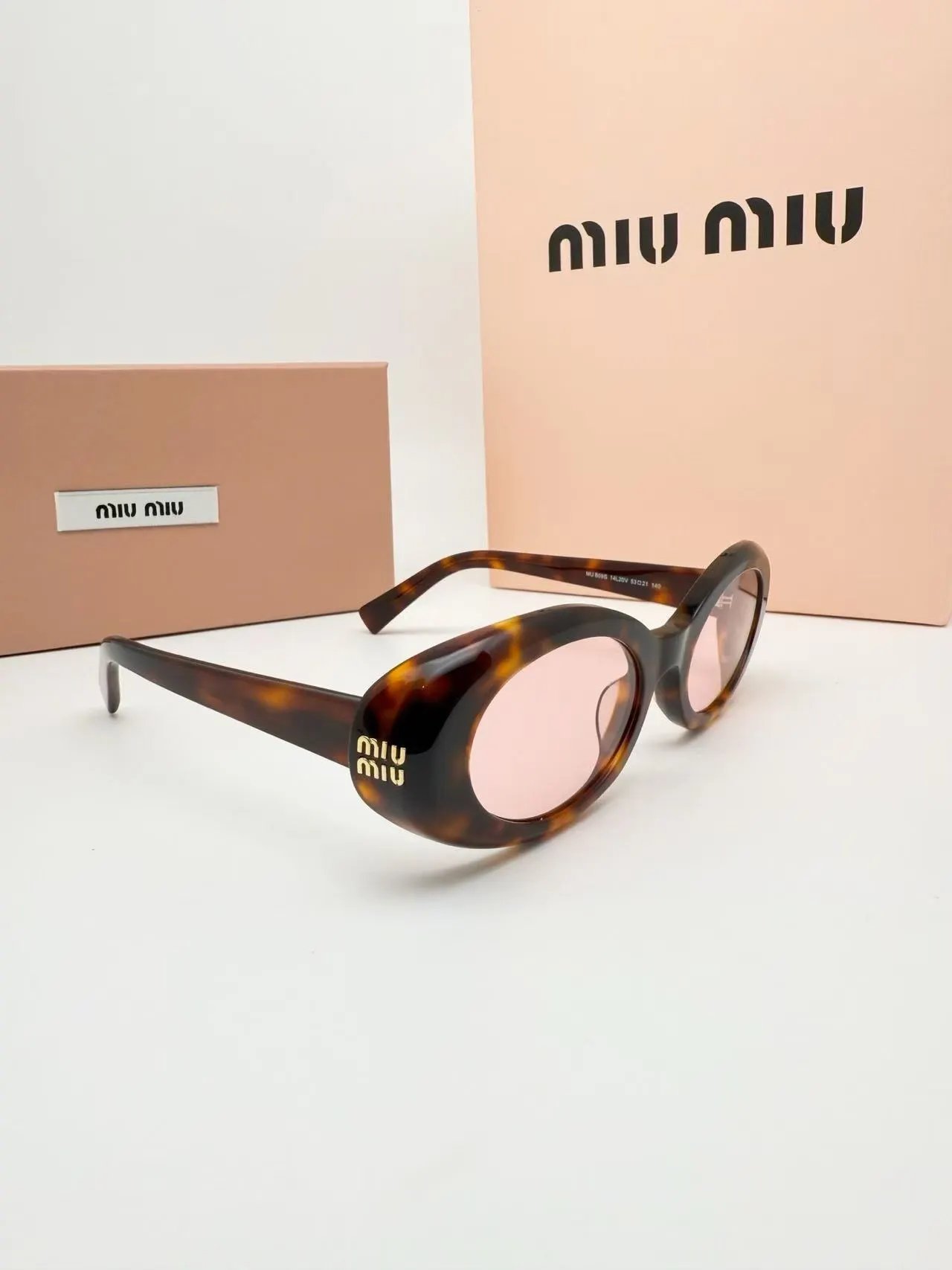Miu Eyewear 2730 Oversized Square Sunglasses — 19