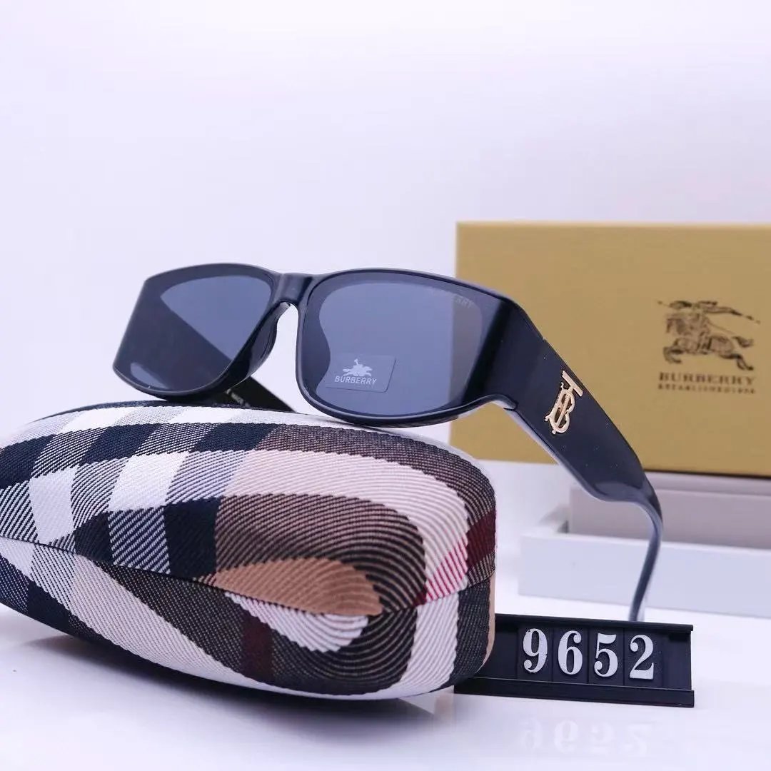 Burberry Eyewear 4277 Shield Sunglasses — 28