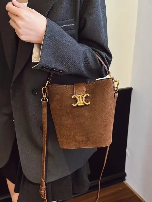 Unbranded Crossbody Bags Mini top-handle bag with embossed double-C motif — 33