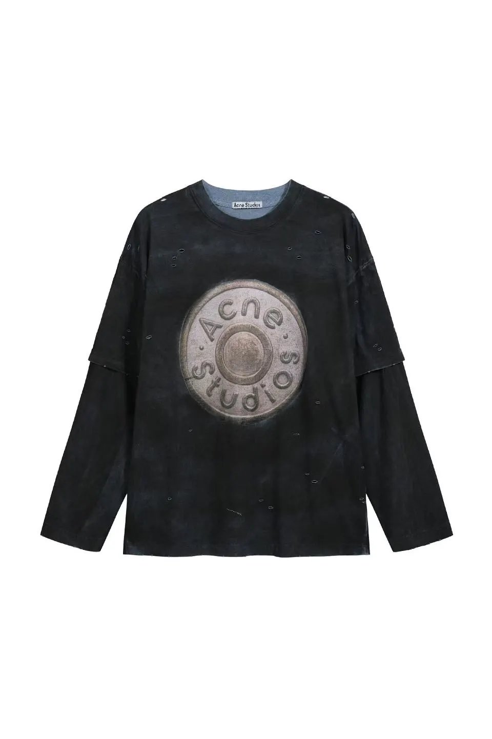Acne Studios T-Shirts Stockholm 1996 Graphic Long-Sleeve T-Shirt — 16