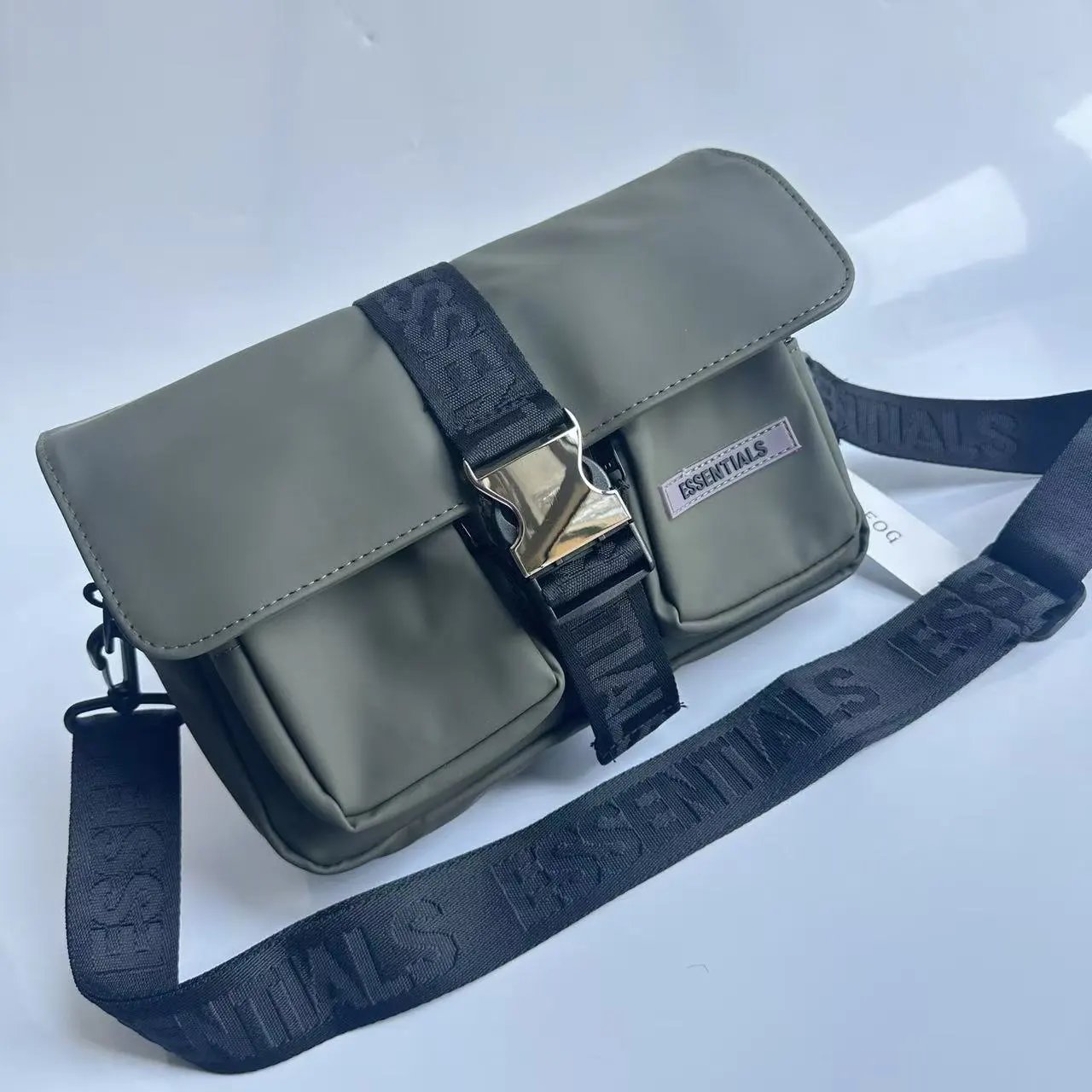 ESSENTIALS Crossbody Bags Logo-Embossed Adjustable Strap — 15