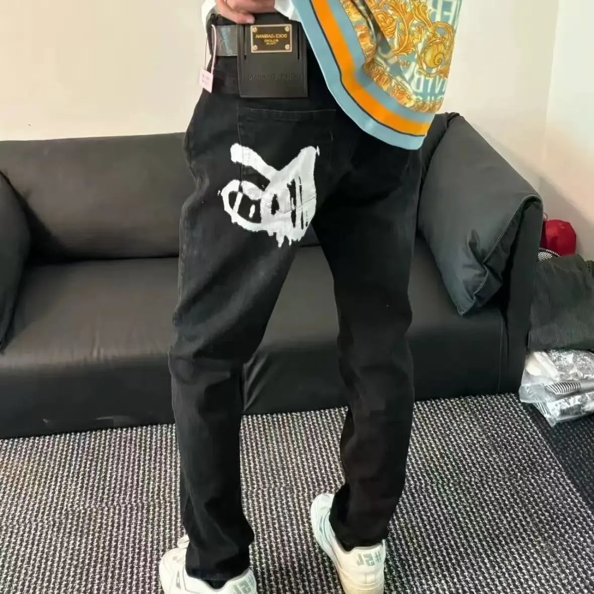 Saint Laurent Jeans Logo-Embellished — 5