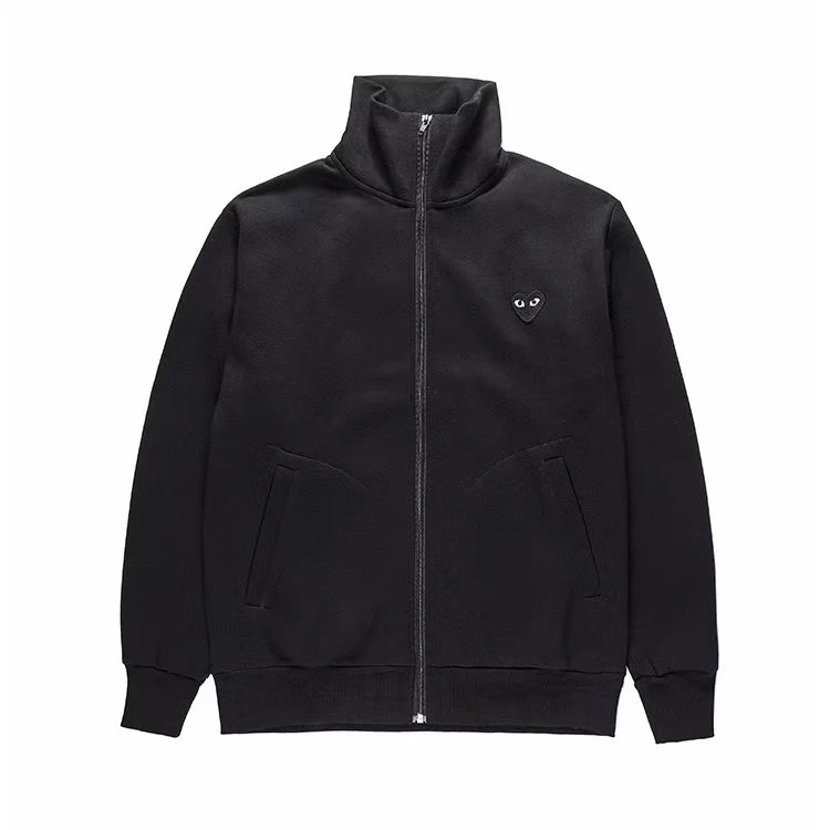 Comme des Garçons Hoodies & Sweatshirts PLAY heart graphic zip-up hoodie — 21