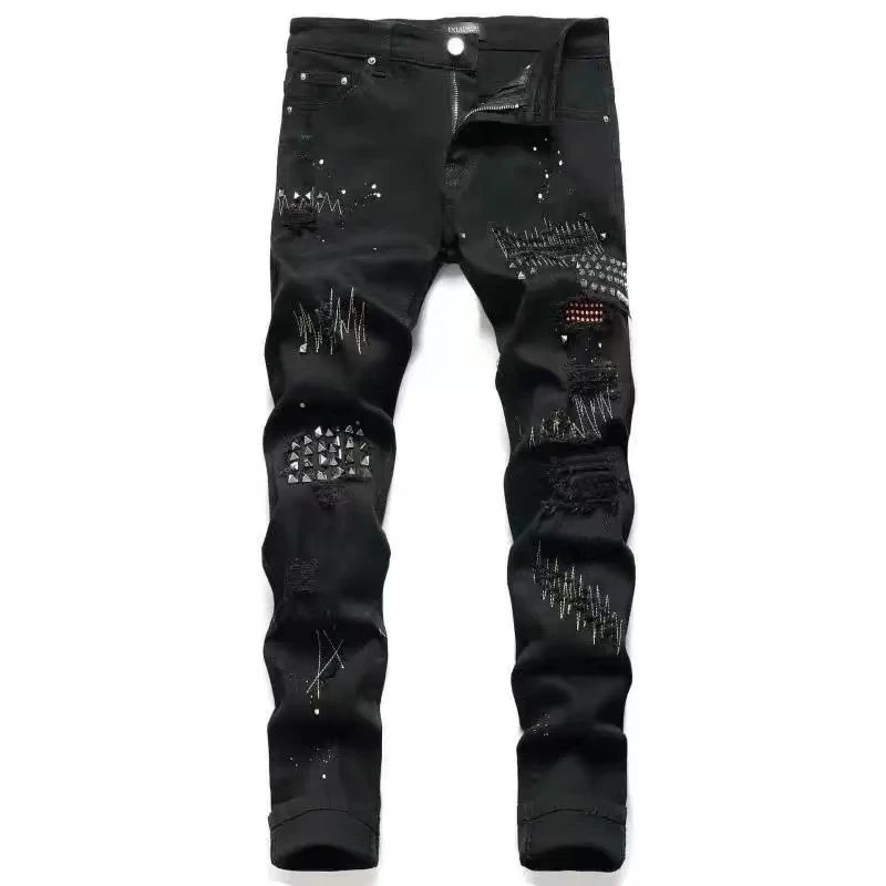 Saint Laurent Jeans Logo-Embellished — 7