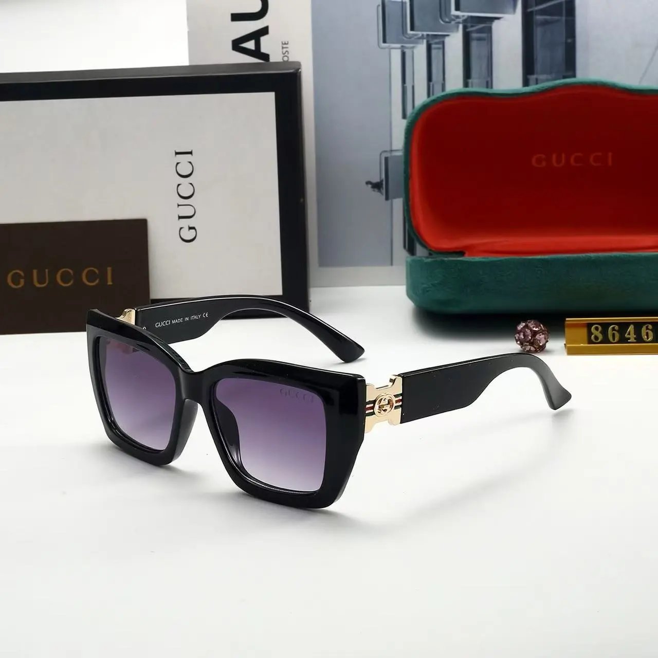 Gucci Eyewear 2293 Oversized Square Sunglasses — 14