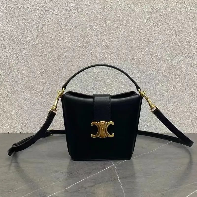 Unbranded Crossbody Bags Mini top-handle bag with embossed double-C motif — 32