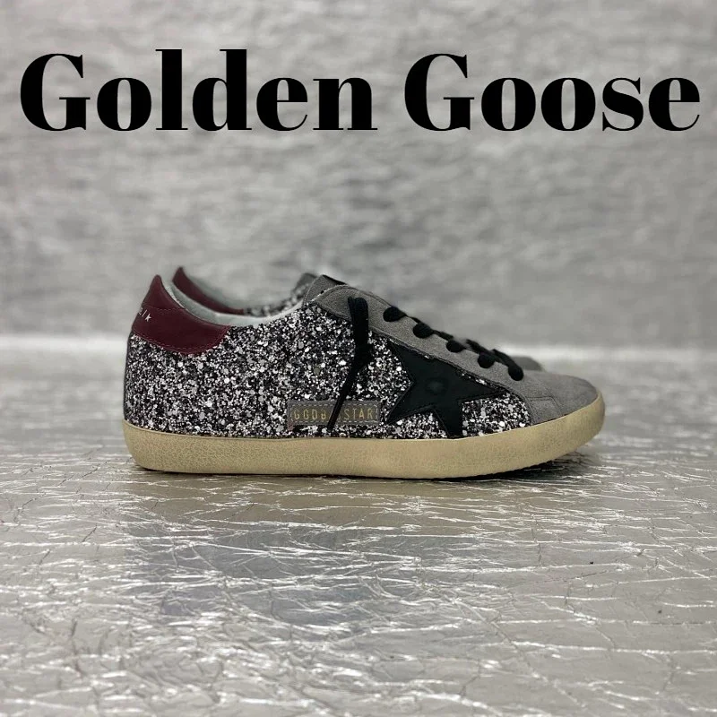 Golden Goose Sneakers Low-top distressed with star appliqué — 32(Custom color, no refund, no change, mind carefully)
