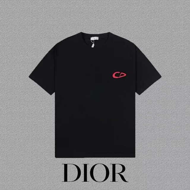 Dior T-Shirts Logo Print Short-Sleeve product detail image 10