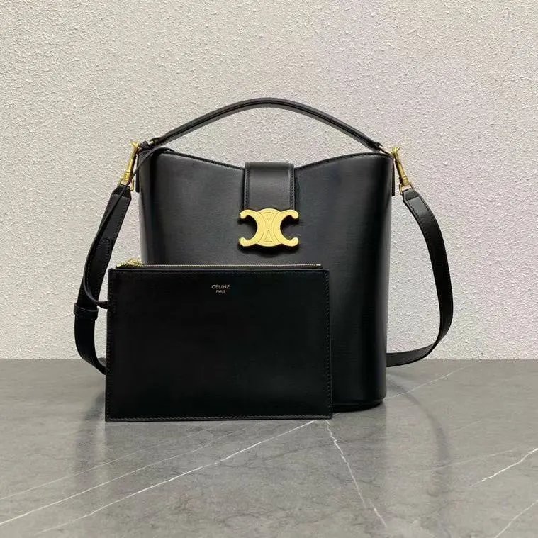 Celine Triomphe-logo bags — 21