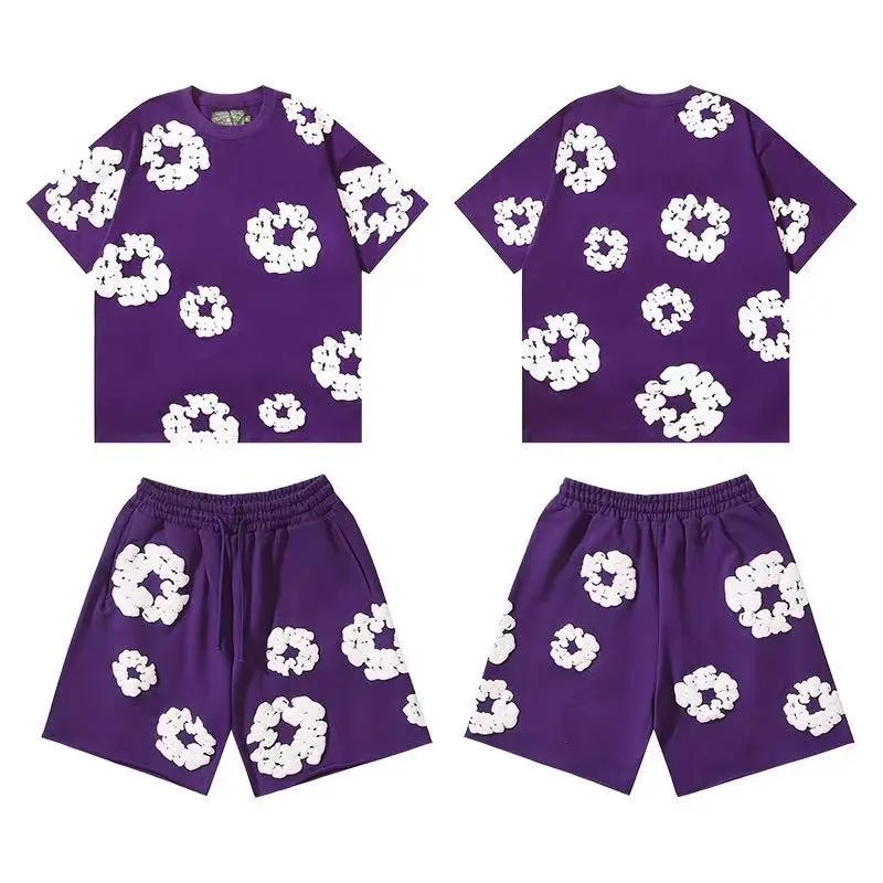 Unbranded Shorts D-0135 Floral Print Drawstring — 32