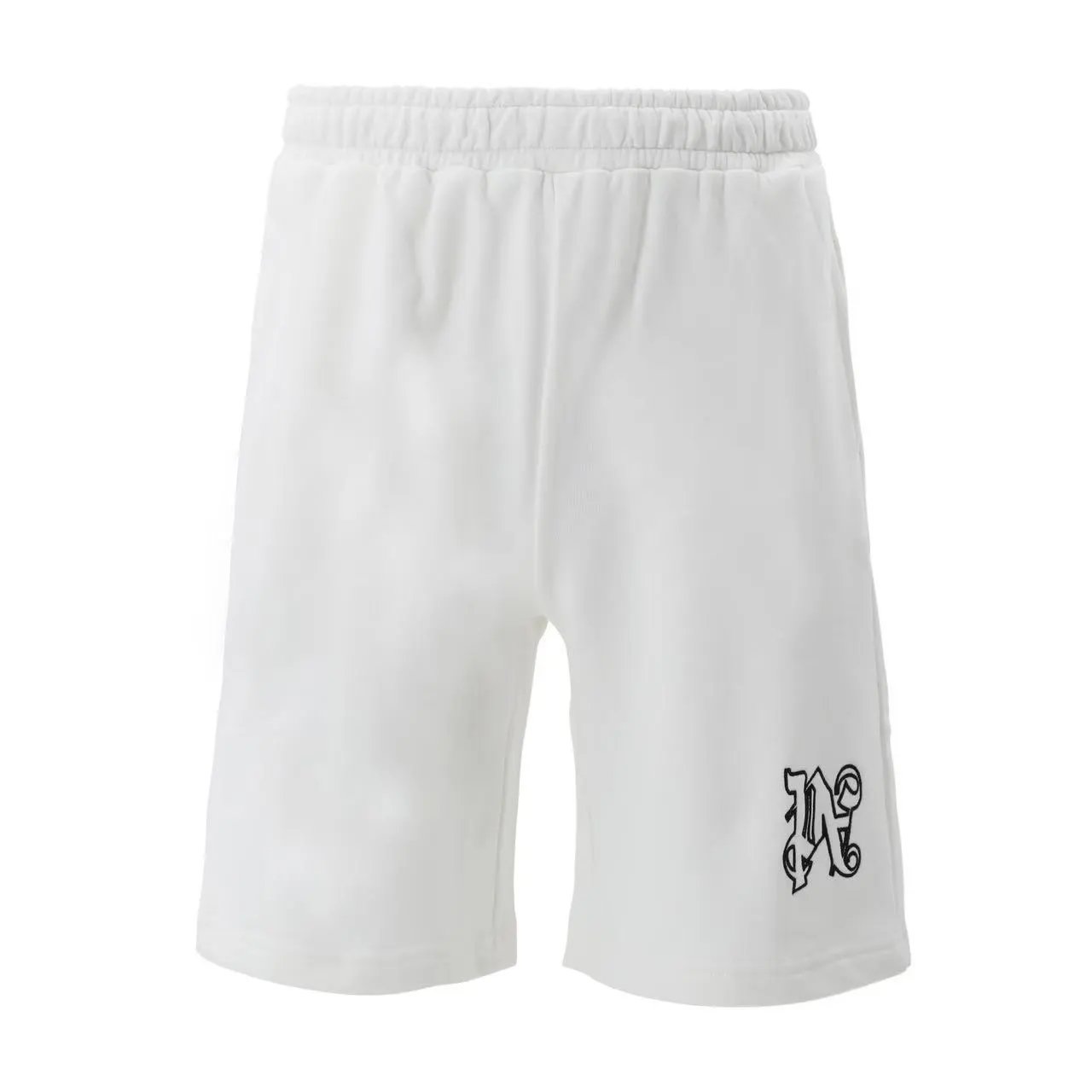 Palm Angels Shorts Elastic-Waist Side-Stripe — 31