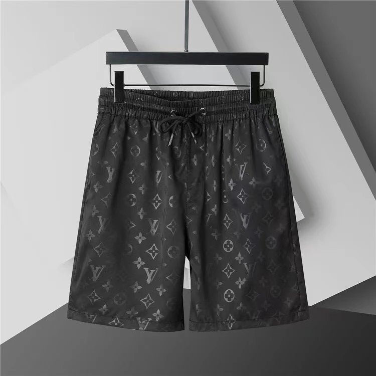 Louis Vuitton Shorts Logo Print Drawstring — 39