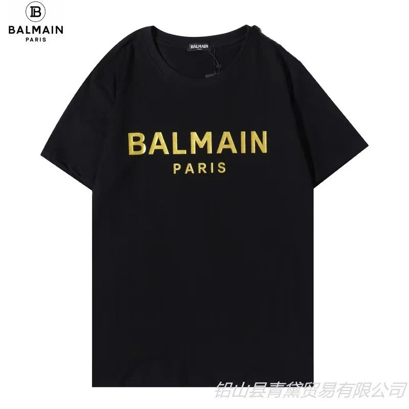 Balmain T-Shirts Logo Print — 26