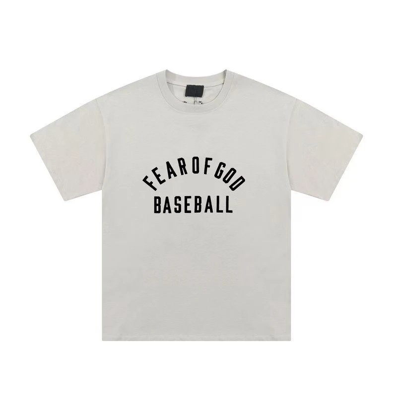 Fear of God T-Shirts Essentials Arched Logo Short-Sleeve T-Shirt — 27