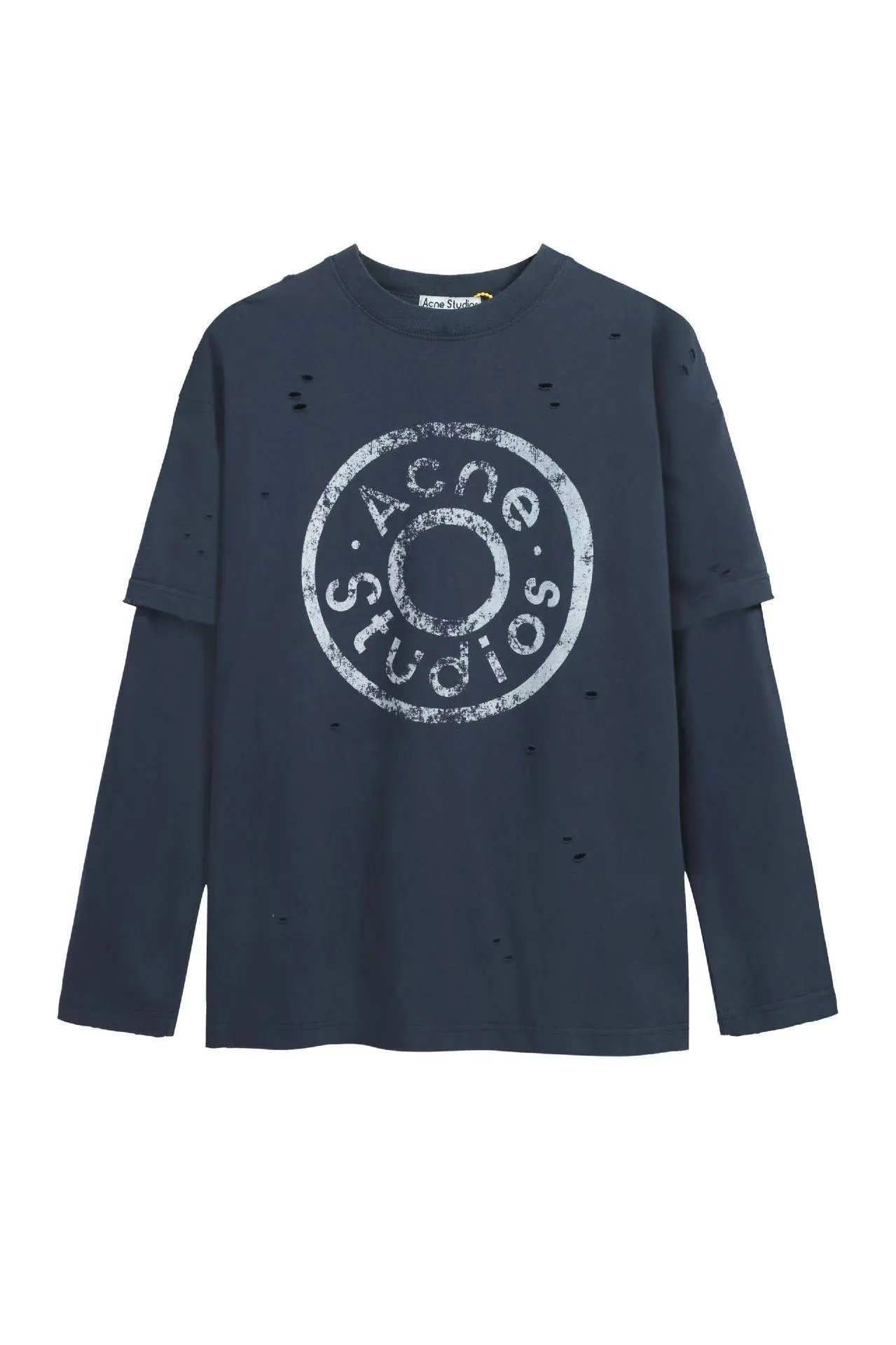 Acne Studios T-Shirts Stockholm 1996 Graphic Long-Sleeve T-Shirt — 23