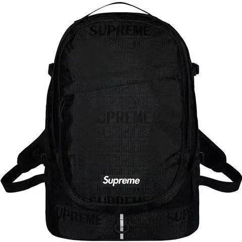 Chanel Backpacks Nylon Backpack with Interlocking CC Logo — 3