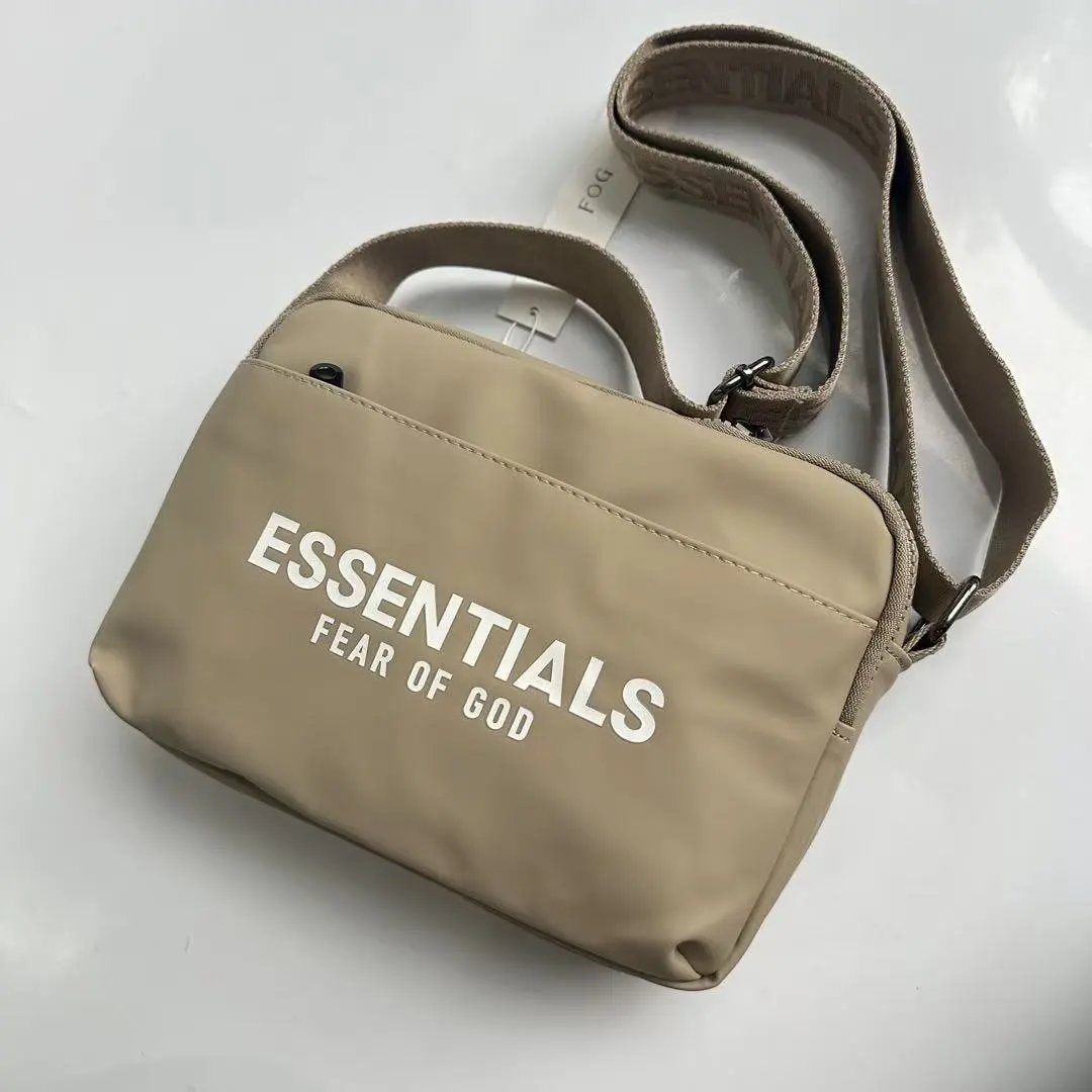 ESSENTIALS Crossbody Bags Logo-Embossed Adjustable Strap — 40