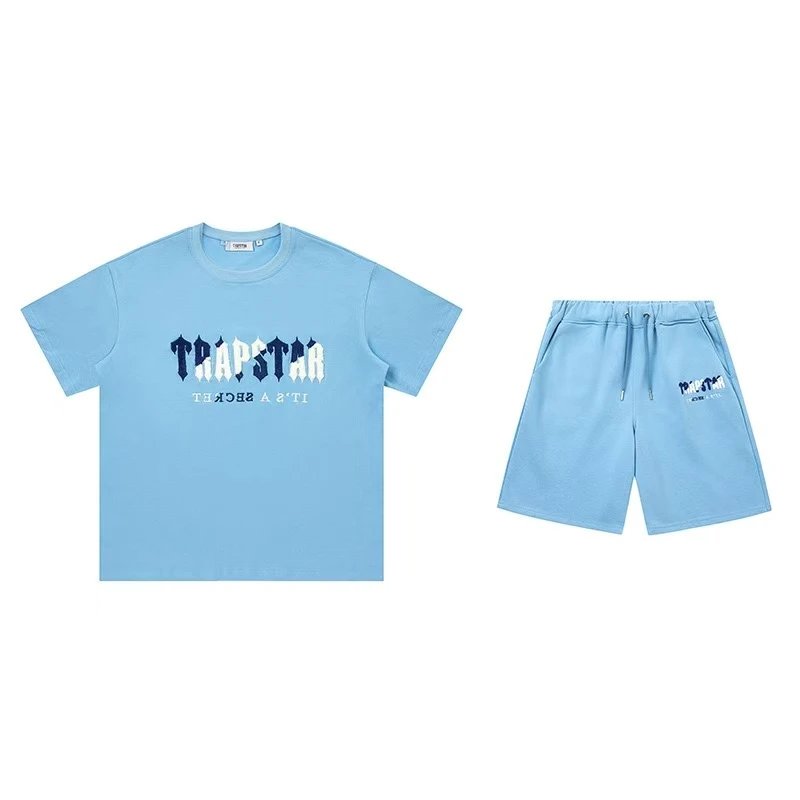 Trapstar Matching Sets Graphic T-Shirt and Shorts Set — 11