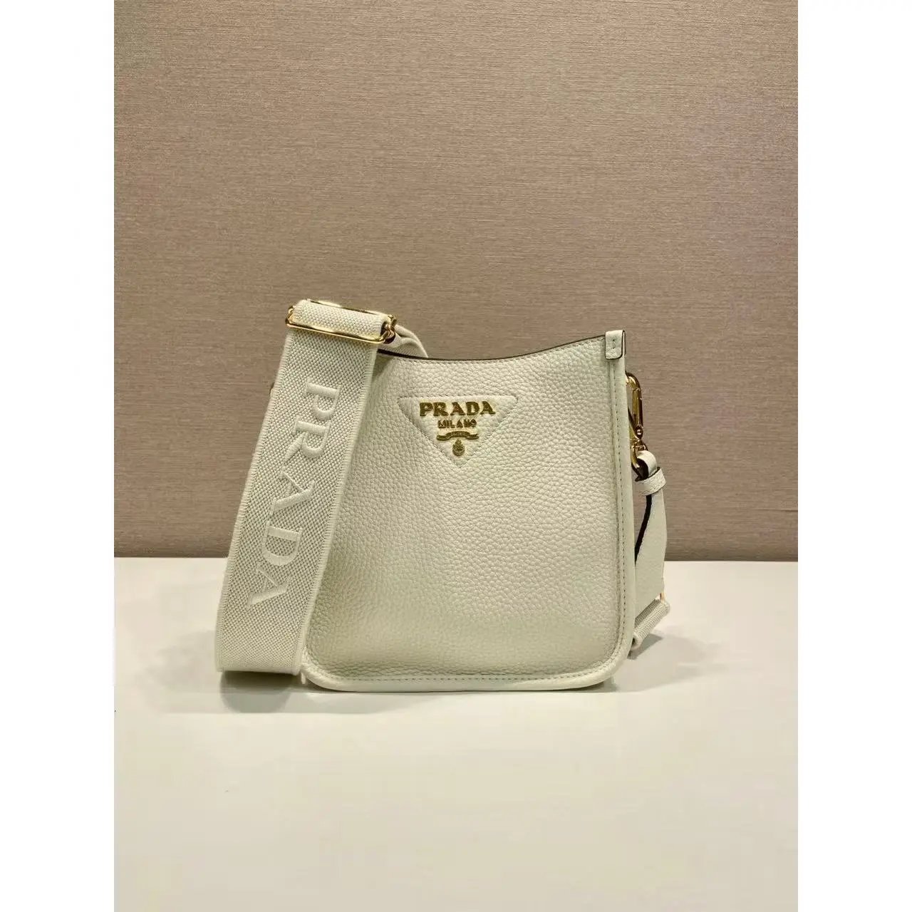 Prada Handbags Top-Handle Zip Satchel with Detachable Shoulder Strap — 17