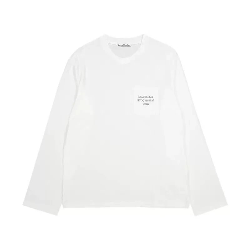 Acne Studios T-Shirts Stockholm 1996 Graphic Long-Sleeve T-Shirt — 30