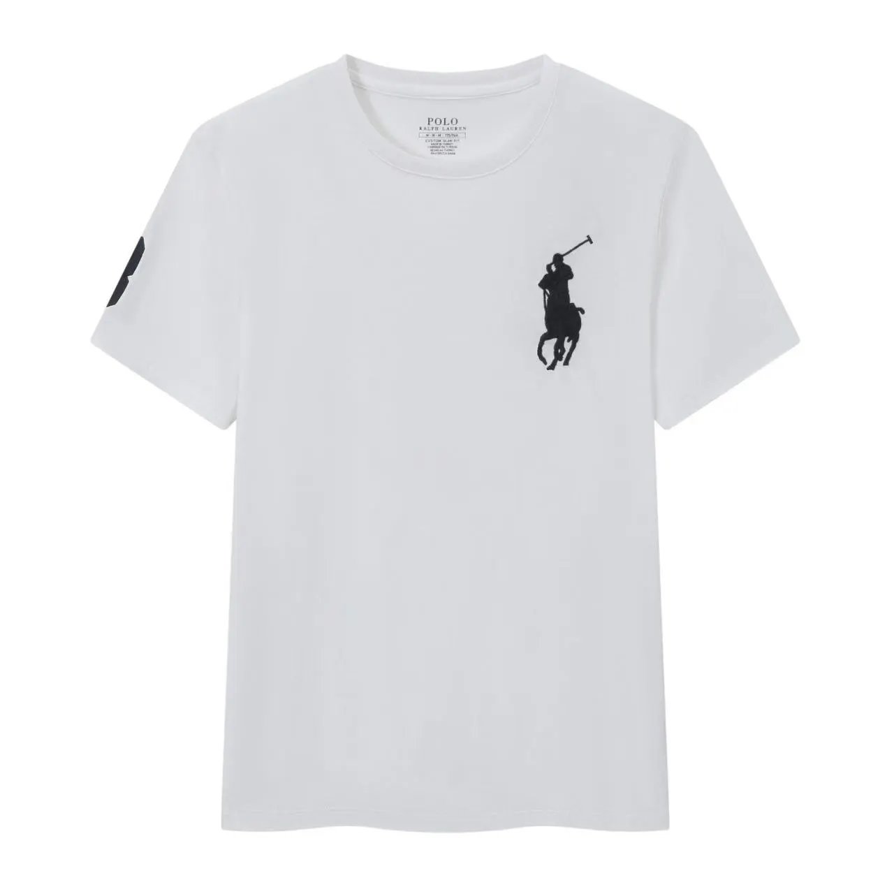 Polo Ralph Lauren T-Shirts Short-sleeve crew-neck T-shirt with embroidered pony logo — 25