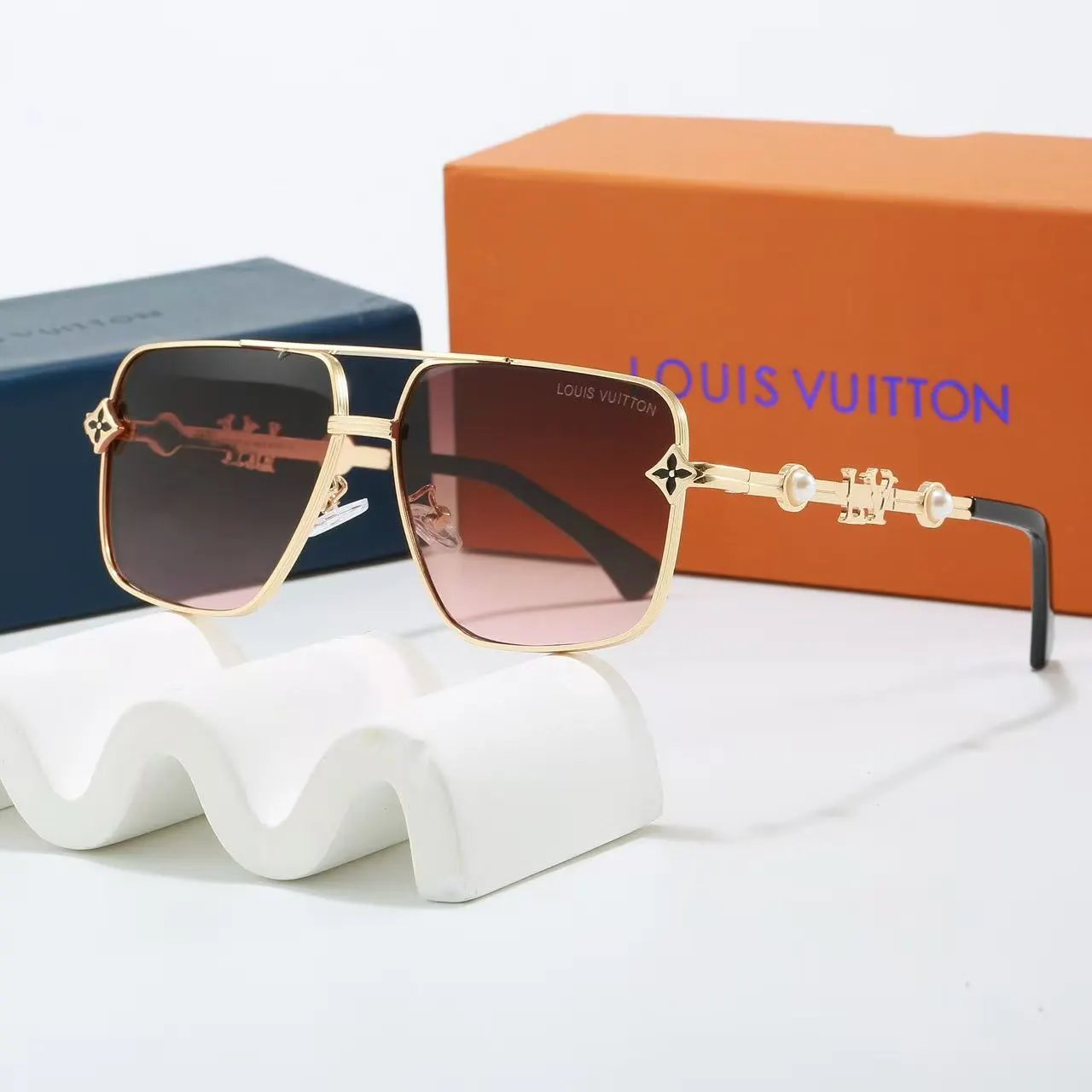 Louis Vuitton Eyewear Monogram Shield Sunglasses — 19