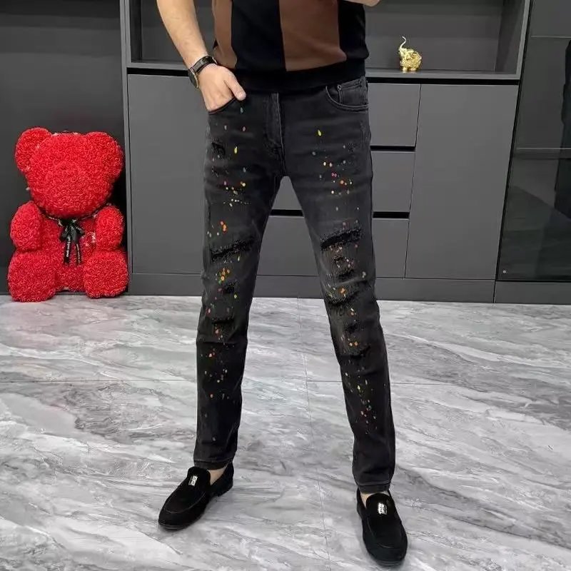Saint Laurent Jeans Logo-Embellished — 16