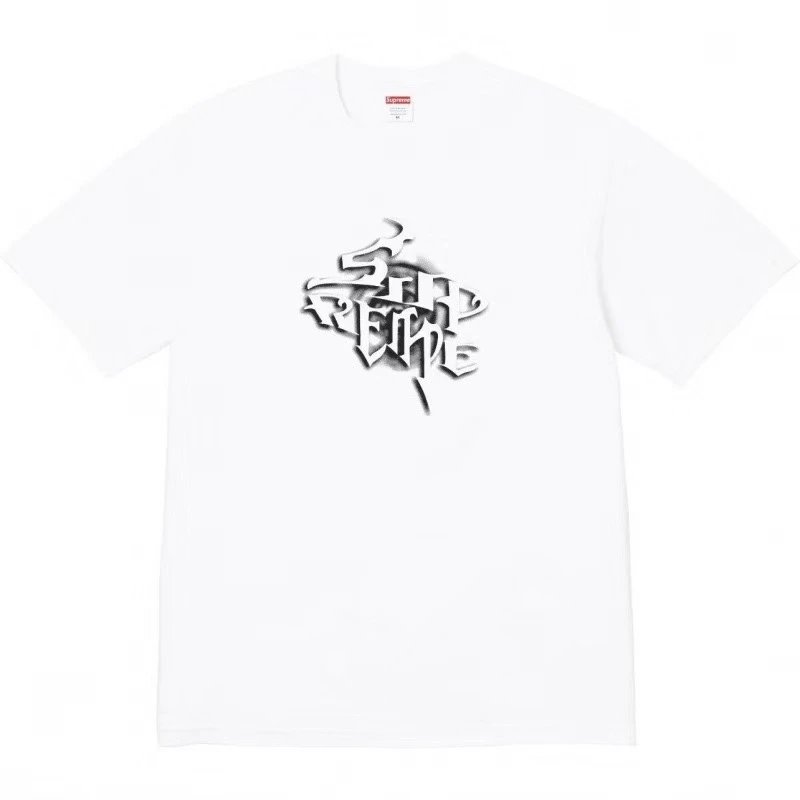 Supreme T-Shirts Short-Sleeve Logo Print — 28
