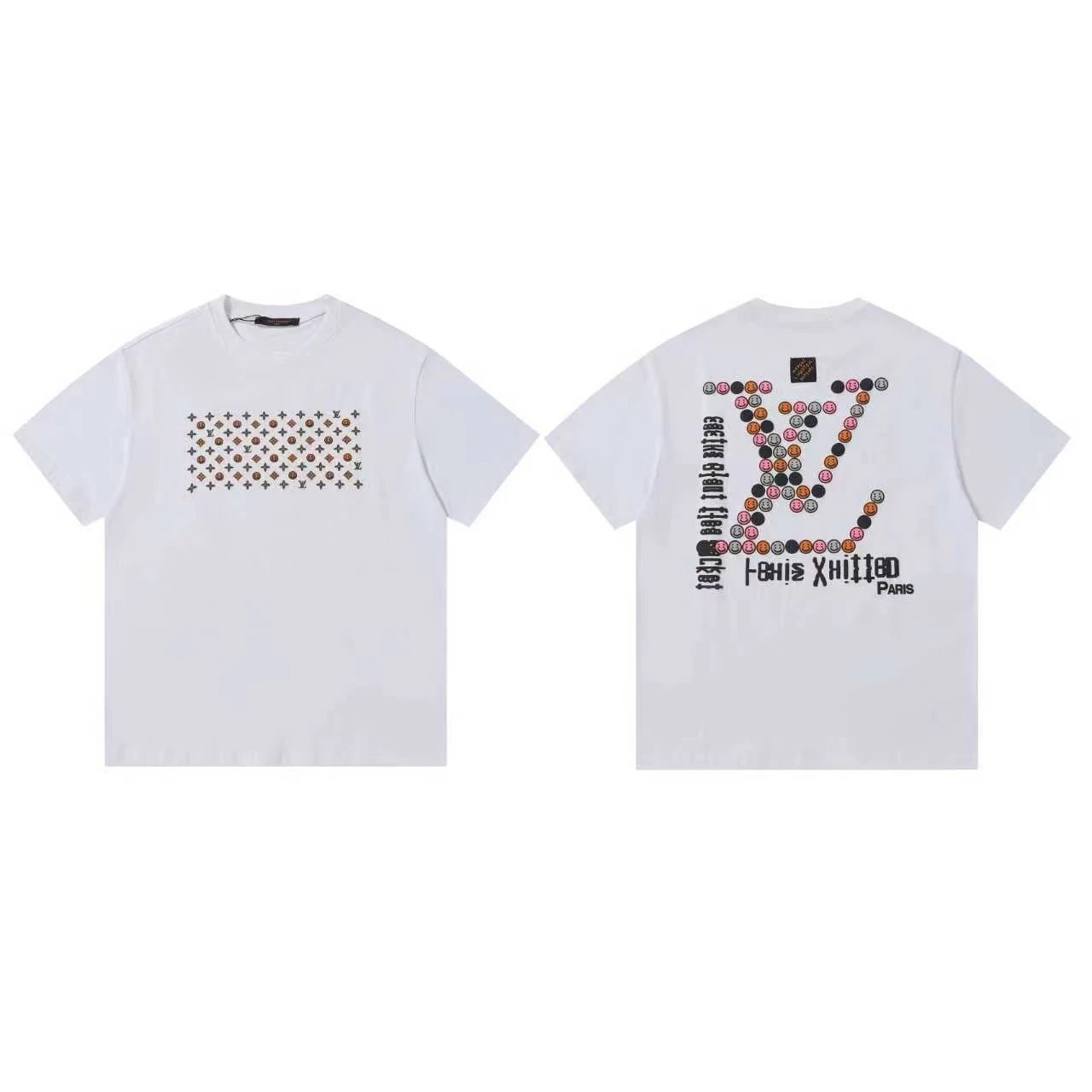 Celine T-Shirts Short-Sleeve Logo Print — 123