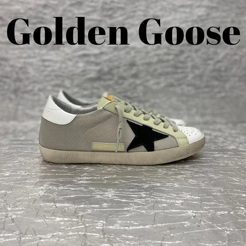 Golden Goose Sneakers Low-top distressed with star appliqué — 40.(Custom color, no refund, no change, mind carefully)