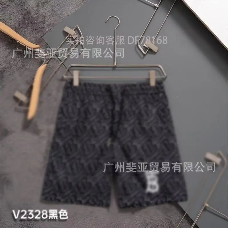 Burberry Shorts Drawstring Plaid — 37