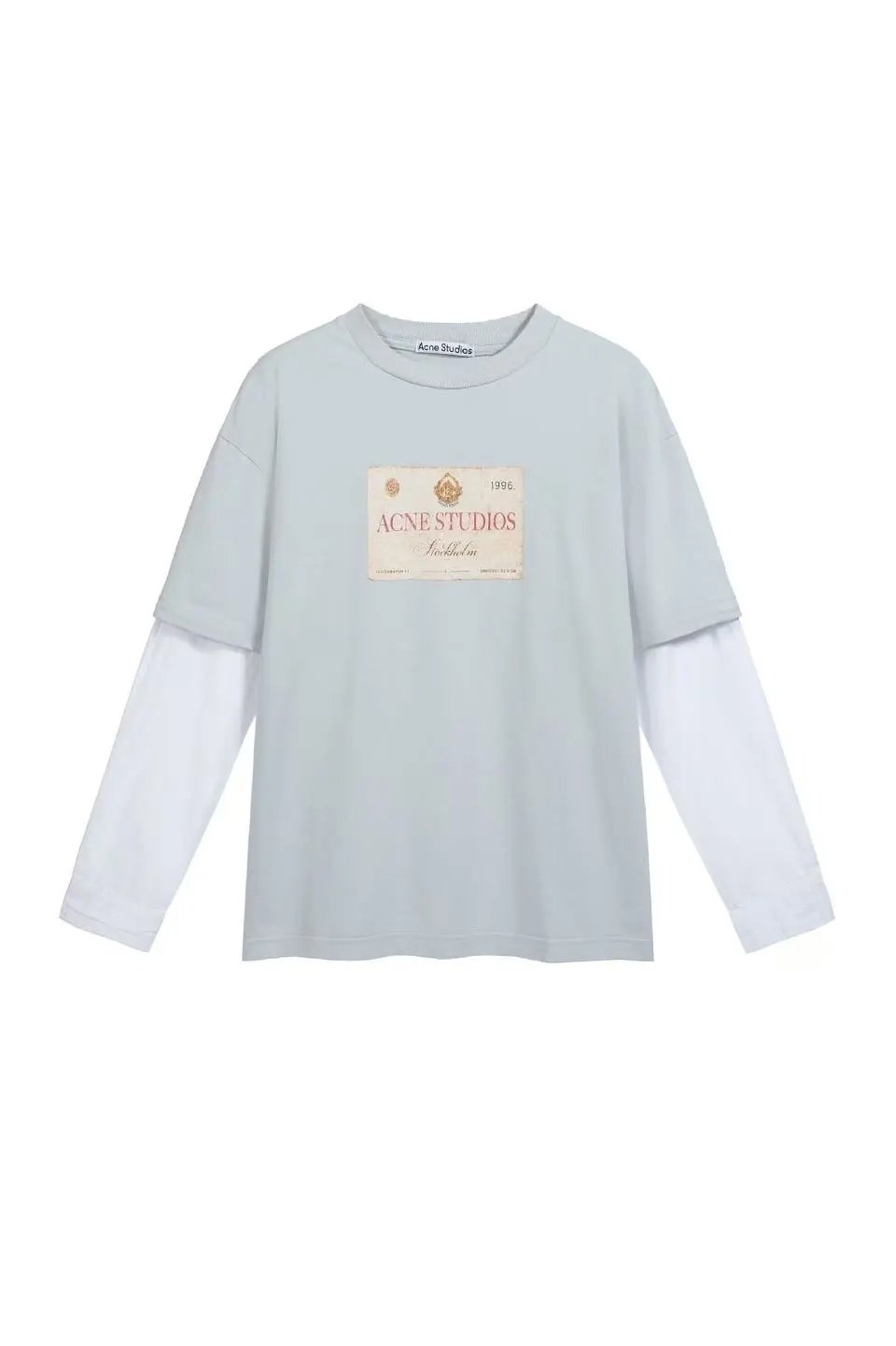 Acne Studios T-Shirts Stockholm 1996 Graphic Long-Sleeve T-Shirt — 22