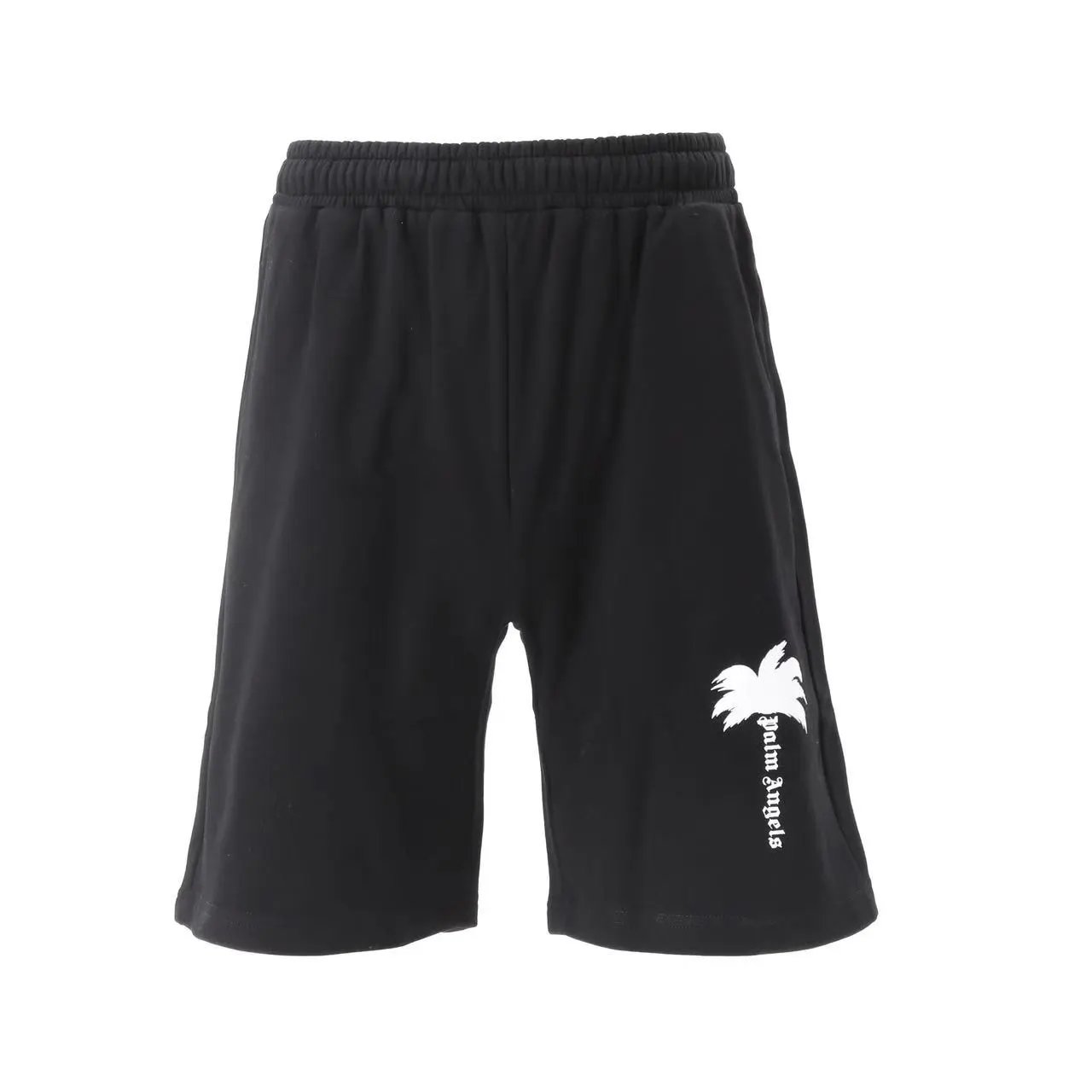 Palm Angels Shorts Elastic-Waist Side-Stripe — 29