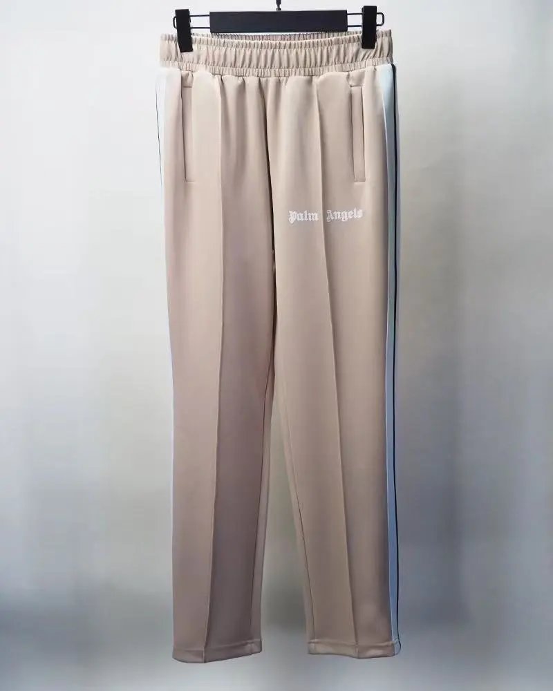 Palm Angels Shorts Elastic-Waist Side-Stripe — 40
