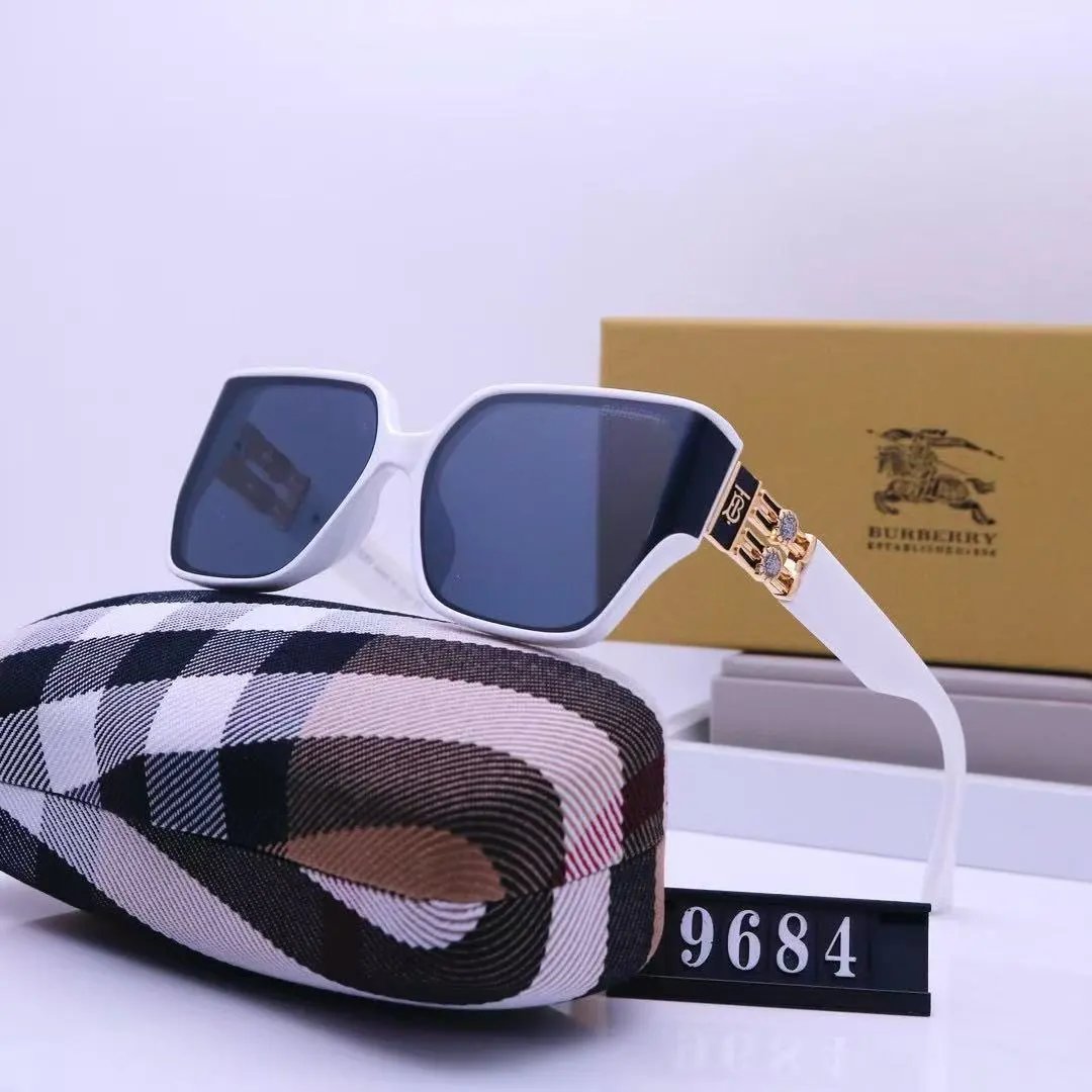 Burberry Eyewear 4277 Shield Sunglasses — 18