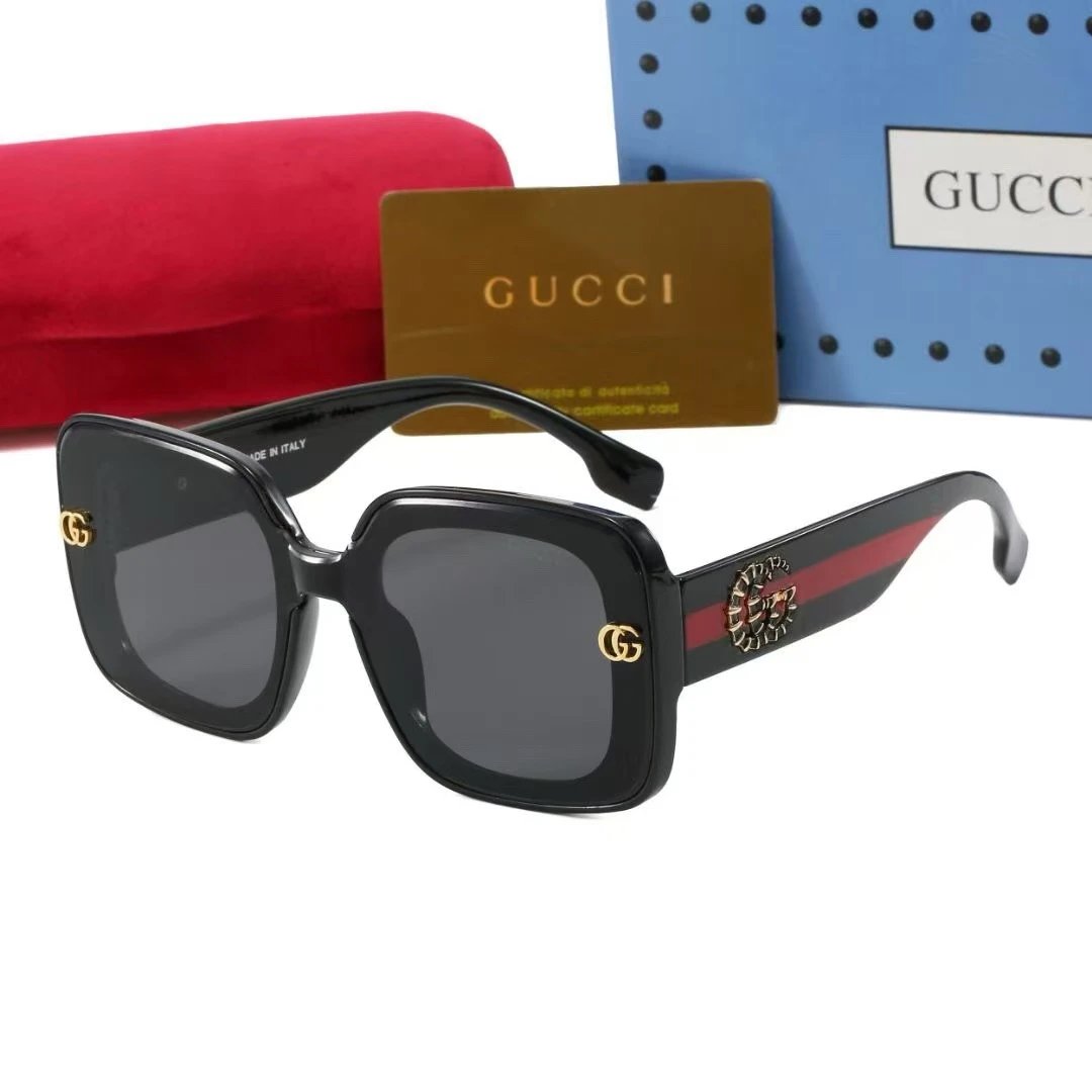 Gucci Eyewear 2293 Oversized Square Sunglasses — 38
