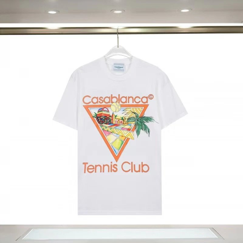 Casablanca T-Shirts Graphic Print T-Shirt — 21
