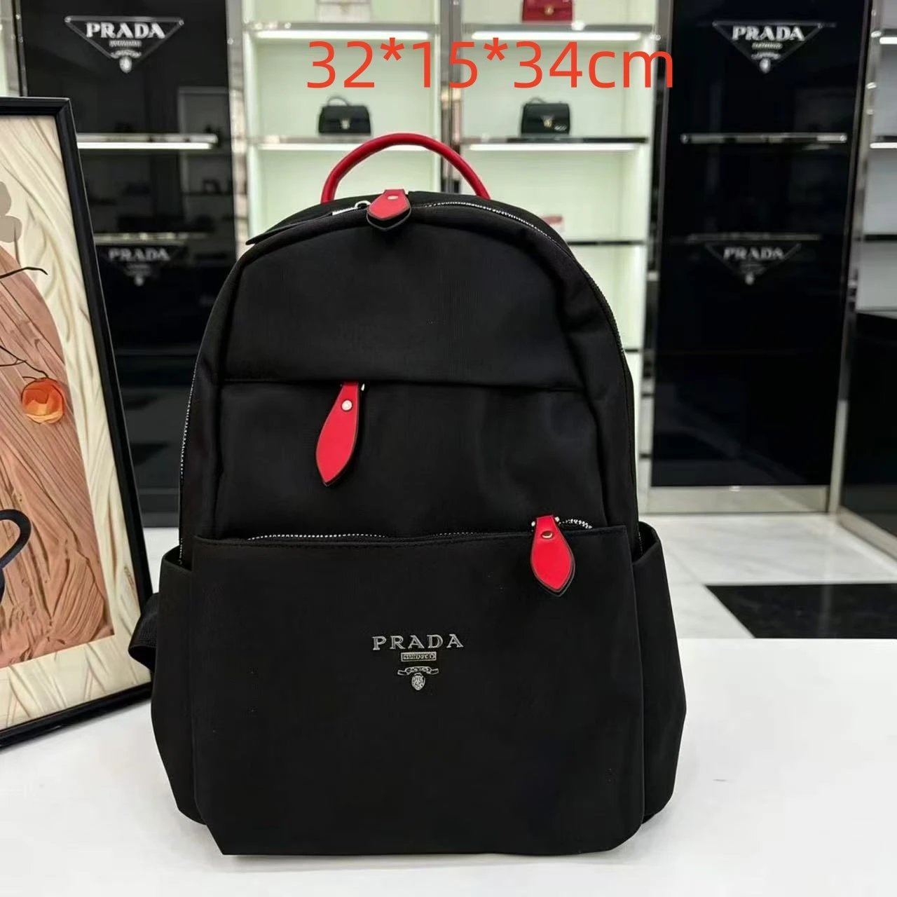 Burberry Crossbody Bags MM01 Check Nylon Bag — 13