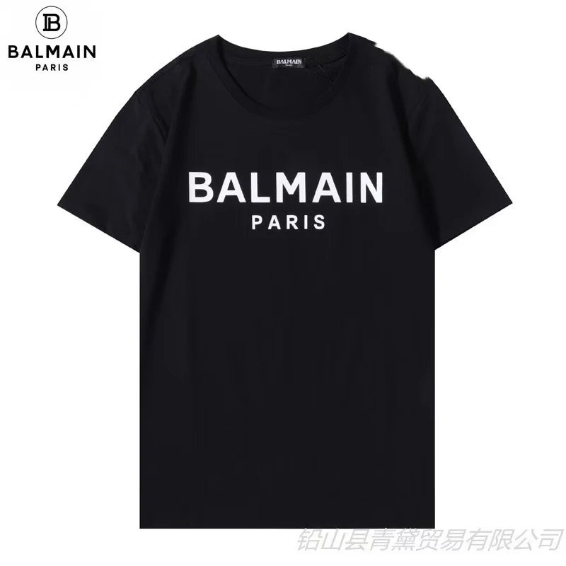 Balmain T-Shirts Logo Print — 19