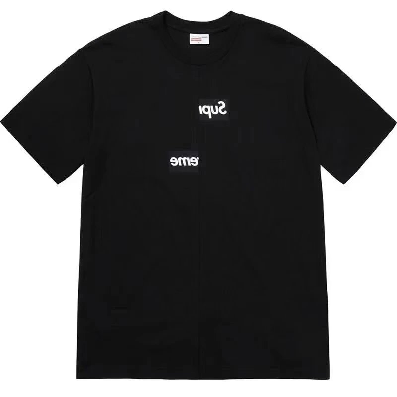 Supreme T-Shirts Short-Sleeve Logo Print — 30.