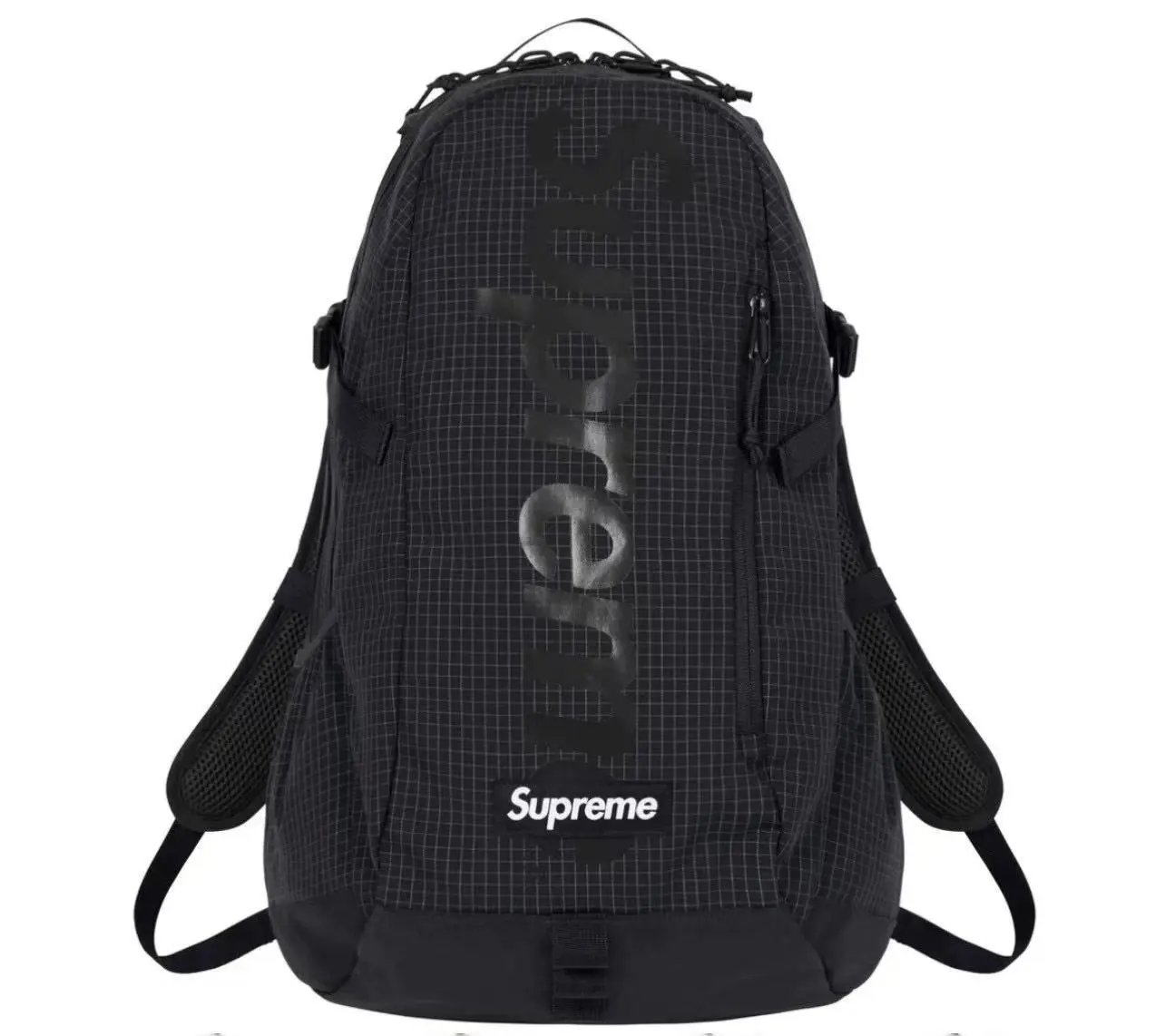 Chanel Backpacks Nylon Backpack with Interlocking CC Logo — 14