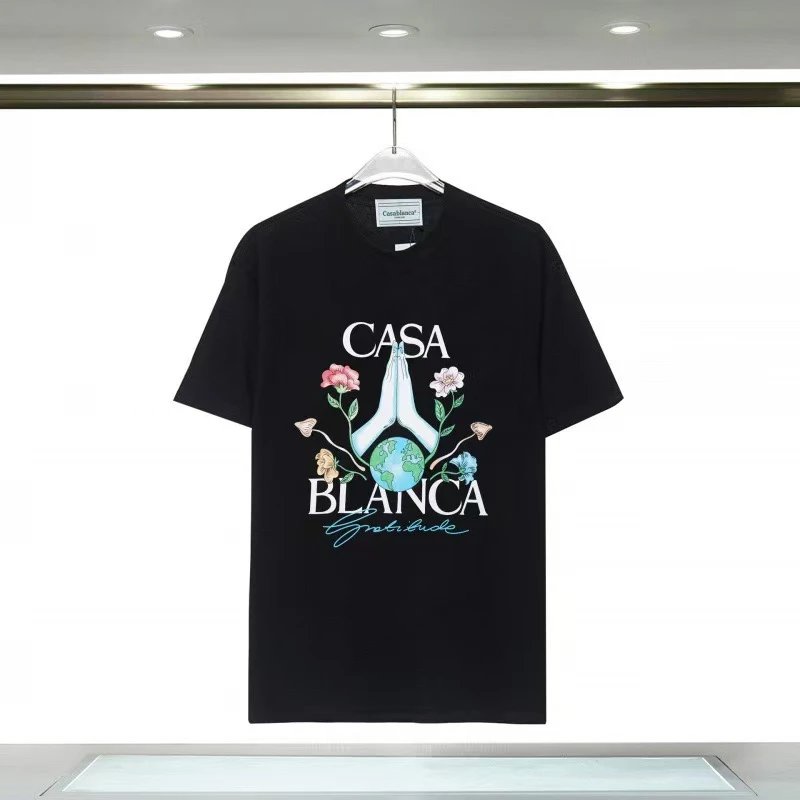 Casablanca T-Shirts Graphic Print T-Shirt — 24