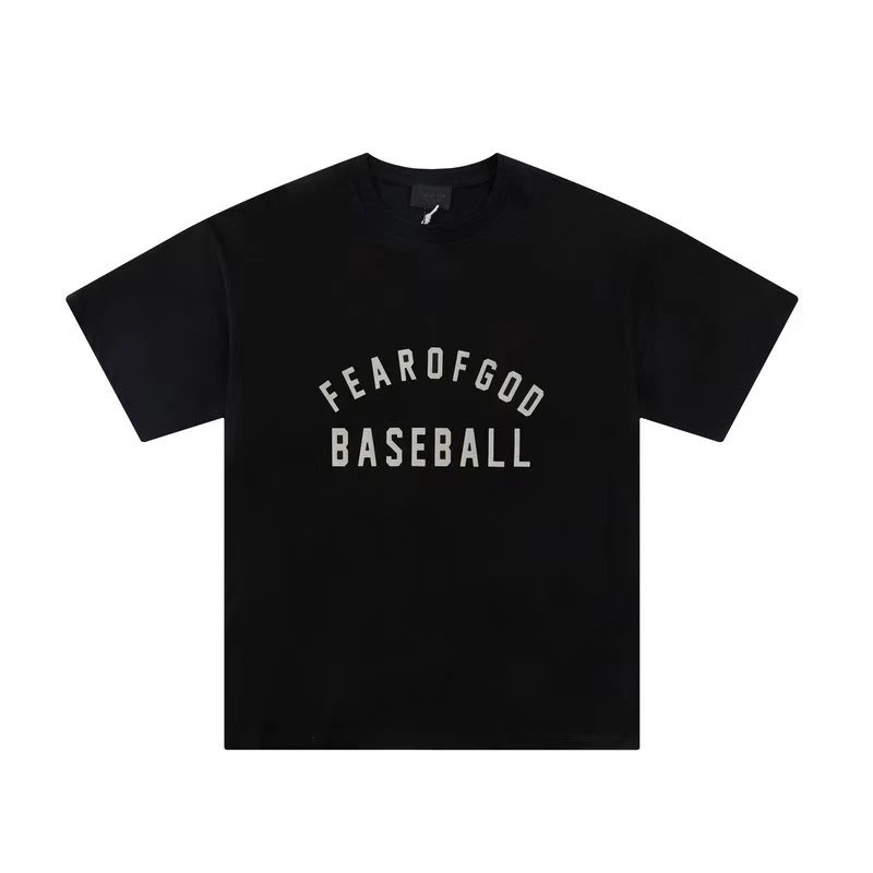 Fear of God T-Shirts Essentials Arched Logo Short-Sleeve T-Shirt — 28