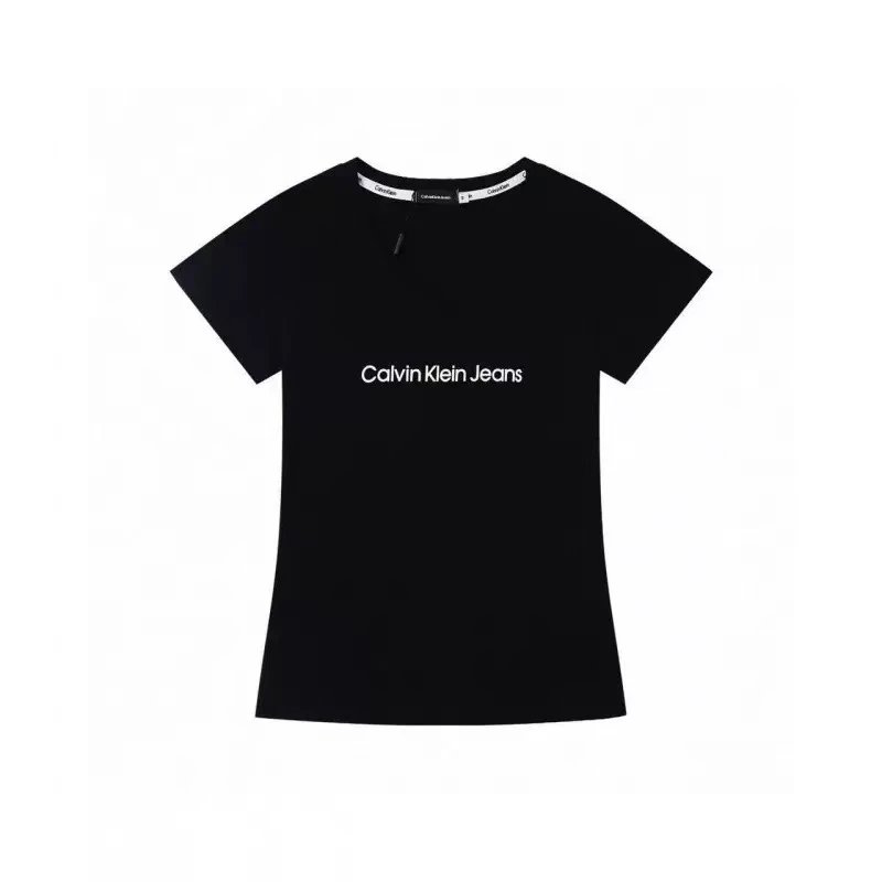 Calvin Klein T-Shirts Short-Sleeve Jeans Logo Graphic — 10