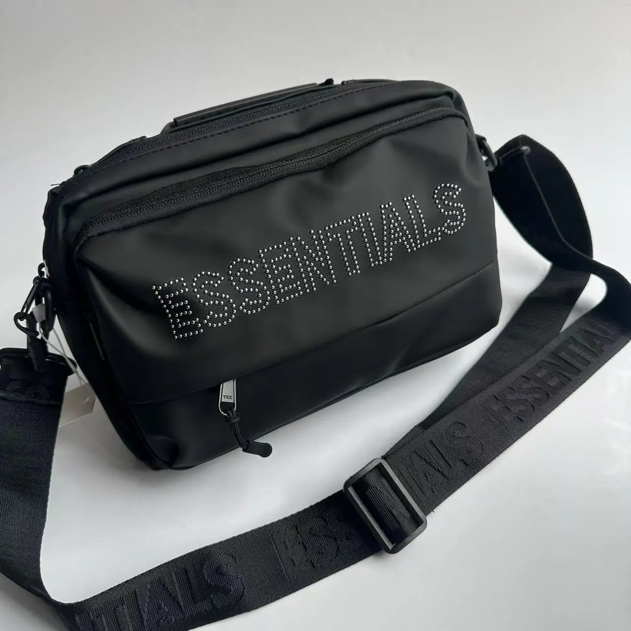 ESSENTIALS Crossbody Bags Logo-Embossed Adjustable Strap — 35