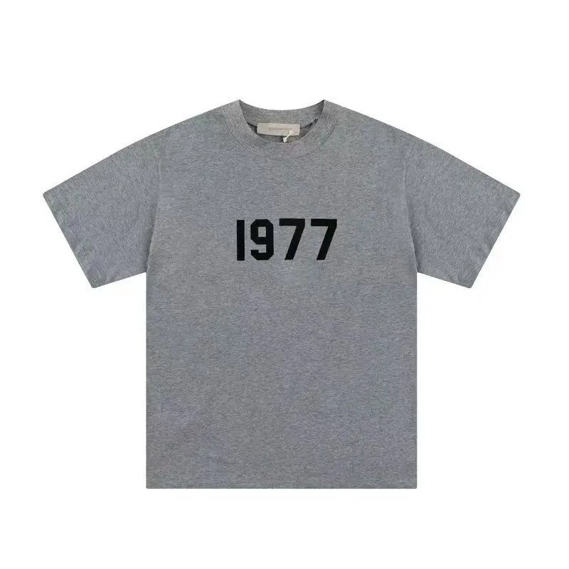 Fear of God T-Shirts Essentials Arched Logo Short-Sleeve T-Shirt — 37