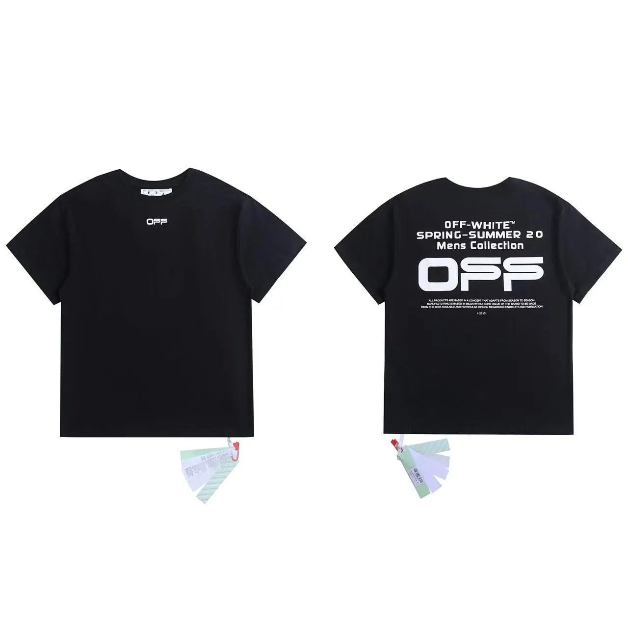 Off-White T-Shirts Graphic Arrow-Print Short-Sleeve T-Shirt — 25
