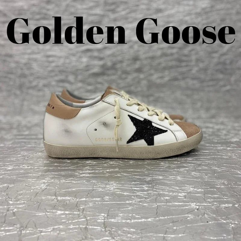 Golden Goose Sneakers Super-Star distressed star — 37